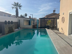 Magnifique villa , piscine ,hamam près des plages